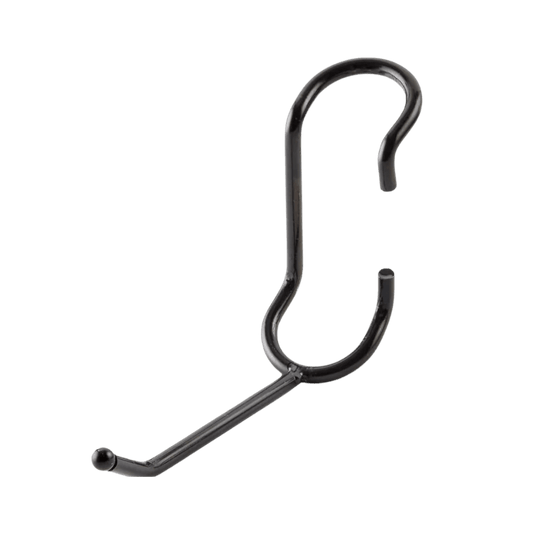 4 Inch All Purpose - 5 Pack - Black - PoleHooks™