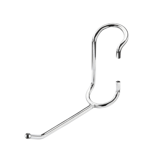 4 Inch All Purpose - 5 Pack - Chrome - PoleHooks™
