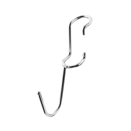 J-Hook 5 Pack - Chrome - PoleHooks™