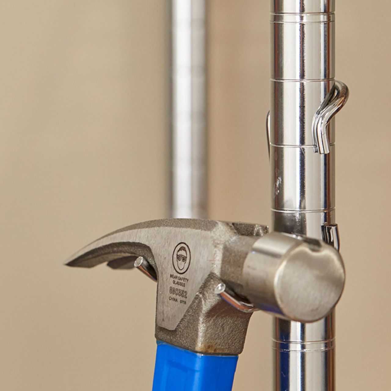 Multi Use C-Hook 5 Pack - Chrome