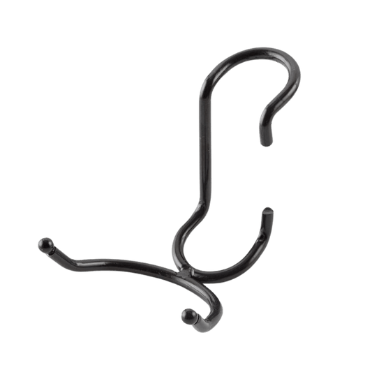 Multi Use C-Hook 5 Pack - Black - PoleHooks™