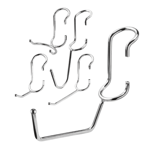 Variety 5 Pack - Chrome - PoleHooks™