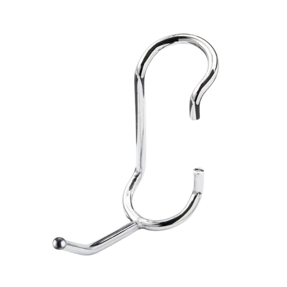 2 Inch All Purpose Hook - Chrome - 5-Pack